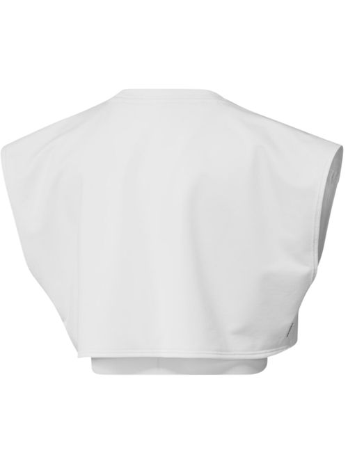 Camiseta Adidas Power Crop Feminina - Branca