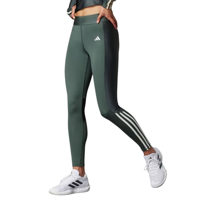 Legging 7/8 Hyperglam 3-Stripes - Adidas - Calça Legging