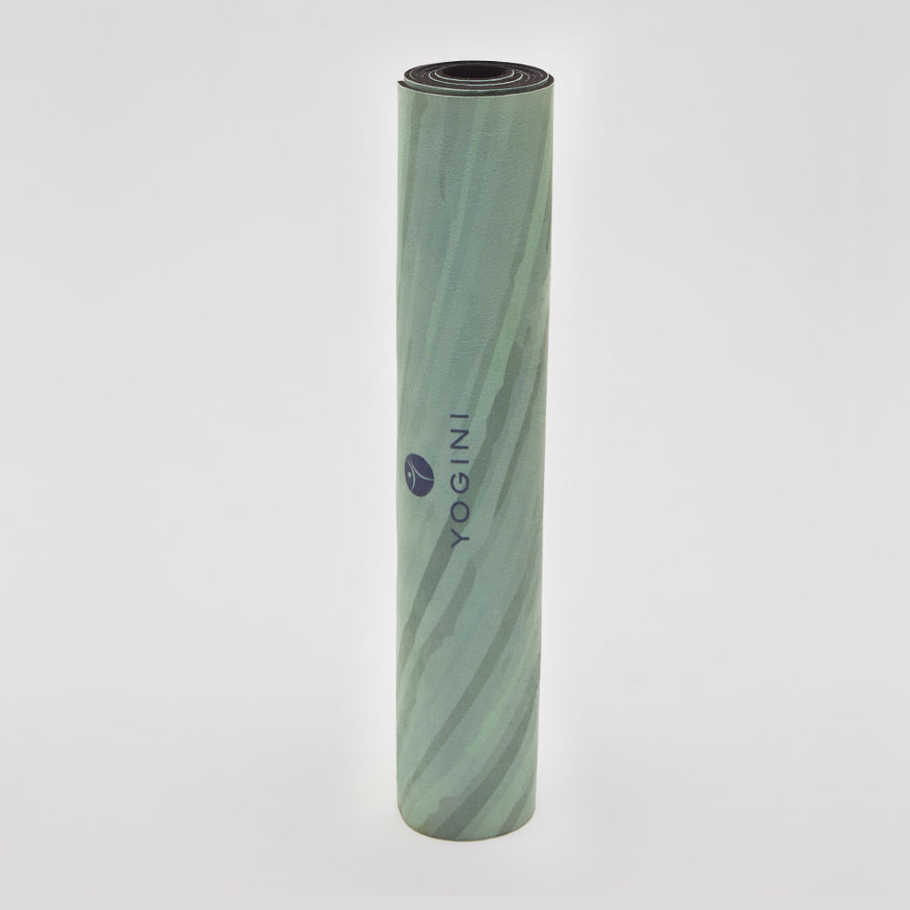 Tapete Yoga Mat Suede Wave - Verde