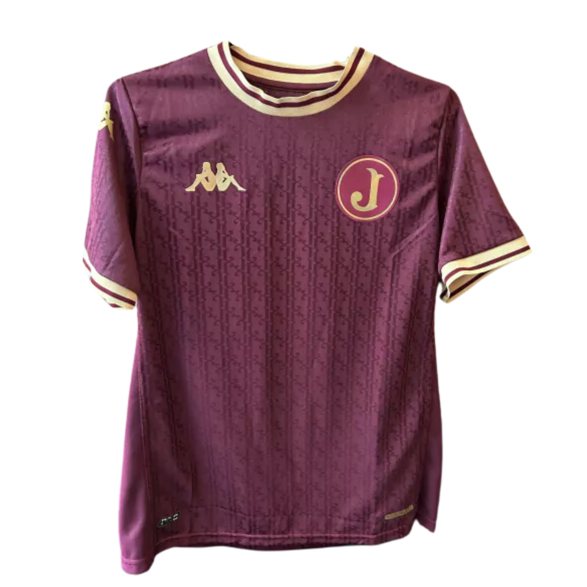 Camisa Juventus Da Mooca I 2024 Kappa Centenário Pro Infantil - Bordô