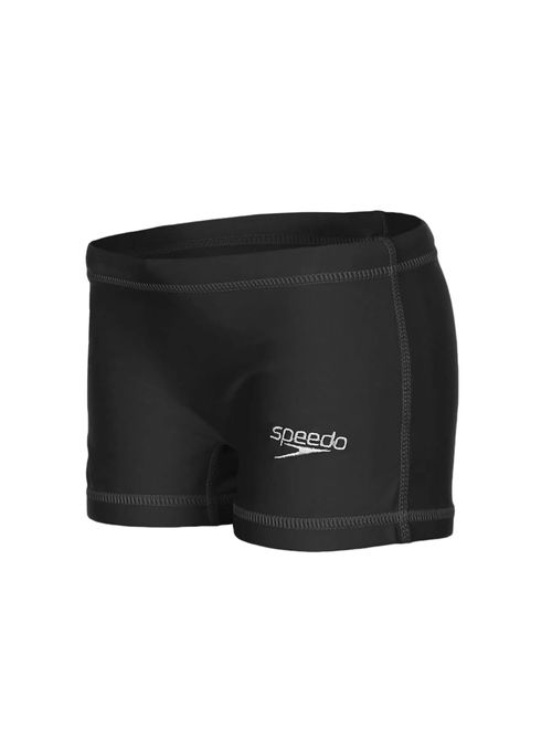 Sunga Boxer Speedo Hydroshort Solid Juv Infantil - Preta