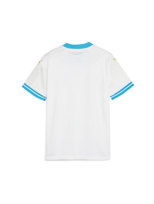 Camisa Olympique Marseille 23/24 Puma Infantil - Branca