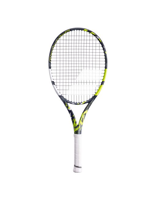 Raquete De Tênis Babolat Pure Aero Jr 26 Infantil - Preta Amarela