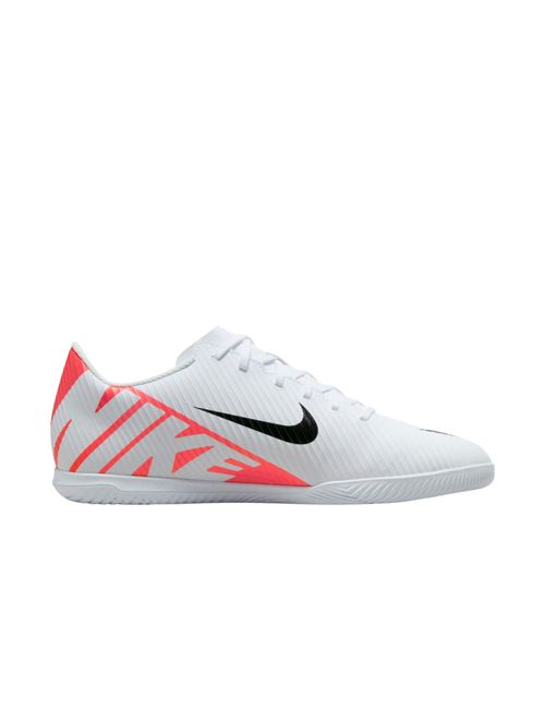 Chuteira Futsal Nike Vapor Mercurial 15 Club Masculina - Branca/Vermelha