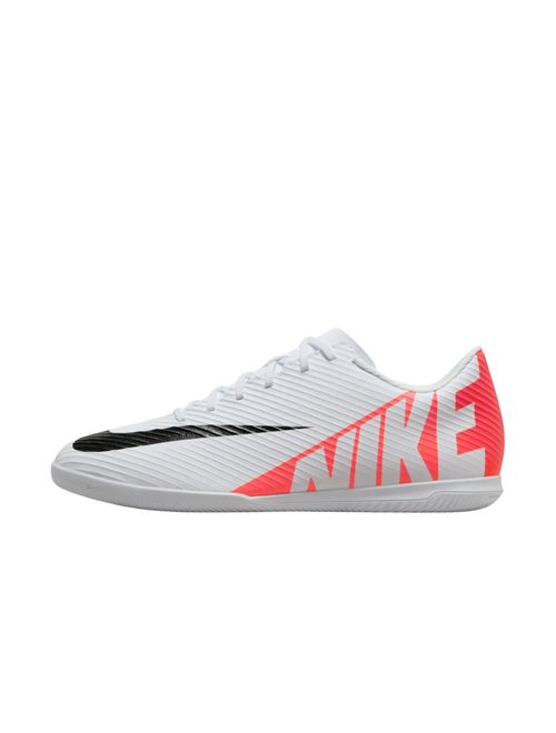 Chuteira Futsal Nike Vapor Mercurial 15 Club Masculina - Branca/Vermelha