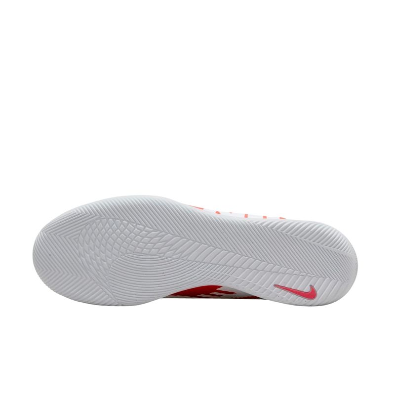 Chuteira-Futsal-Nike-Vapor-Mercurial-15-Club-Masculina---Branca-Vermelha