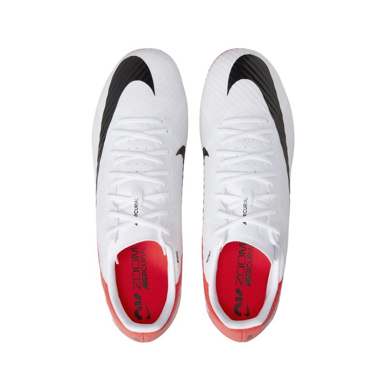 Chuteira-Campo-Nike-Mercurial-Vapor-15-Academy-Masculina---Branca-Vermelha