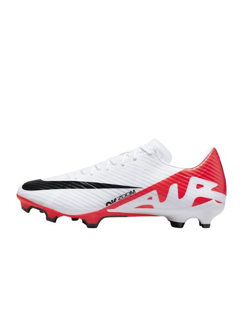 Chuteira Campo Nike Mercurial Vapor 15 Academy Masculina - Branca/Vermelha