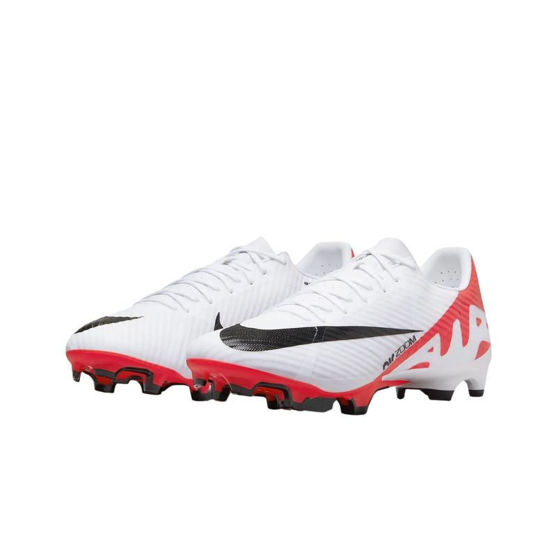 Chuteira-Campo-Nike-Mercurial-Vapor-15-Academy-Masculina---Branca-Vermelha