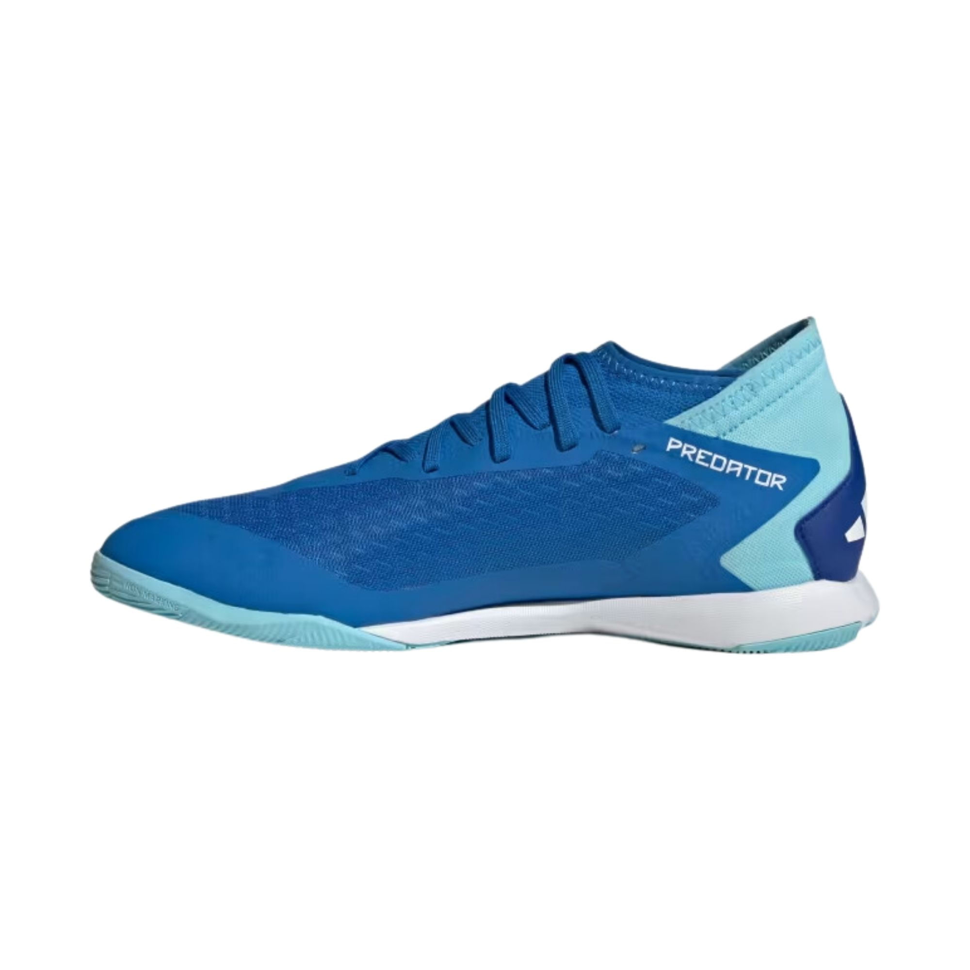 Chuteira Futsal Adidas Predator Accuracy.3 Masculina - Azul/Branca