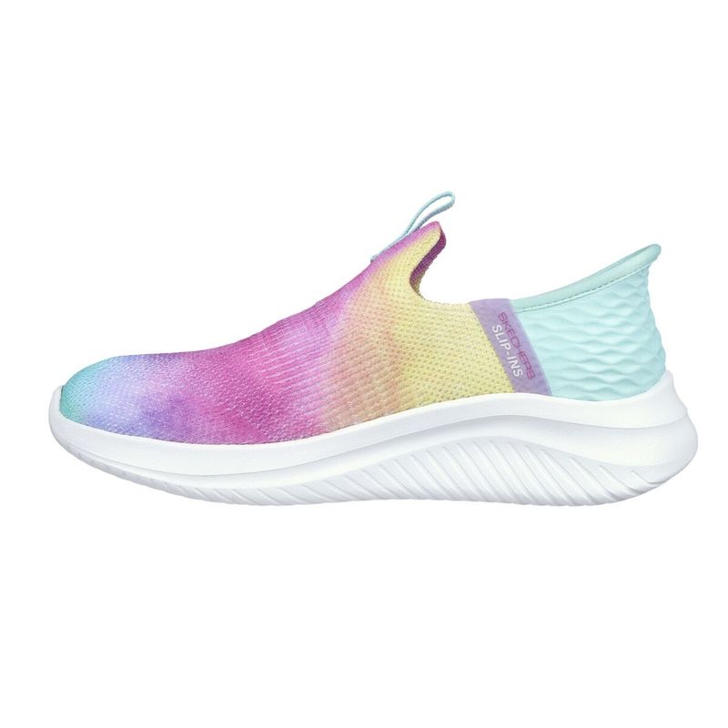 Tenis-Skechers-Ultra-Flex-3.0-Slip-Ins-Infantil---Rosa-Multicolor