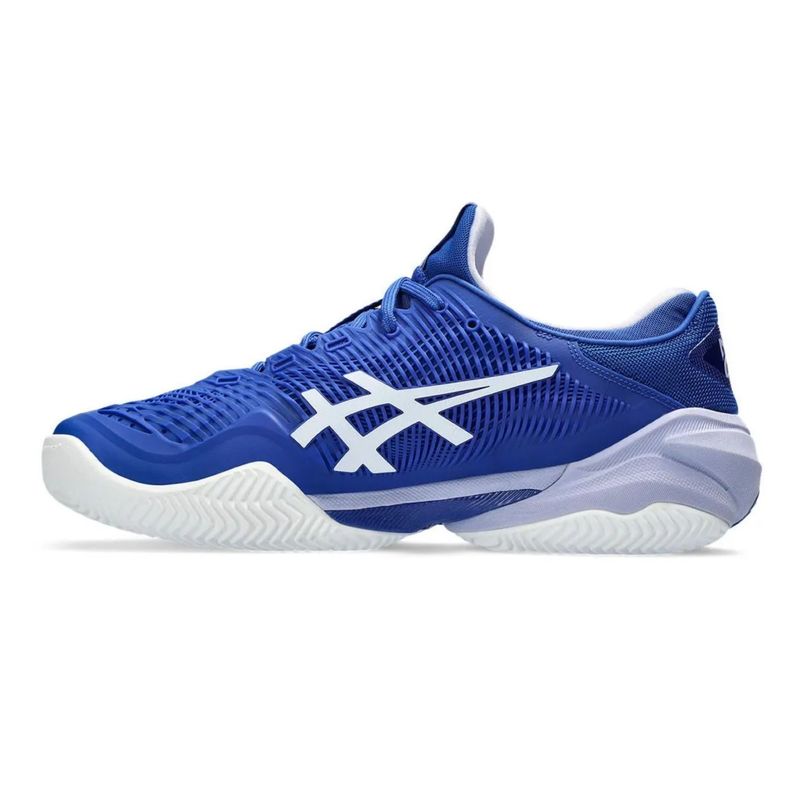Tenis-Asics-Court-Ff-3-Novak-Clay-Masculino---Azul-Branco-