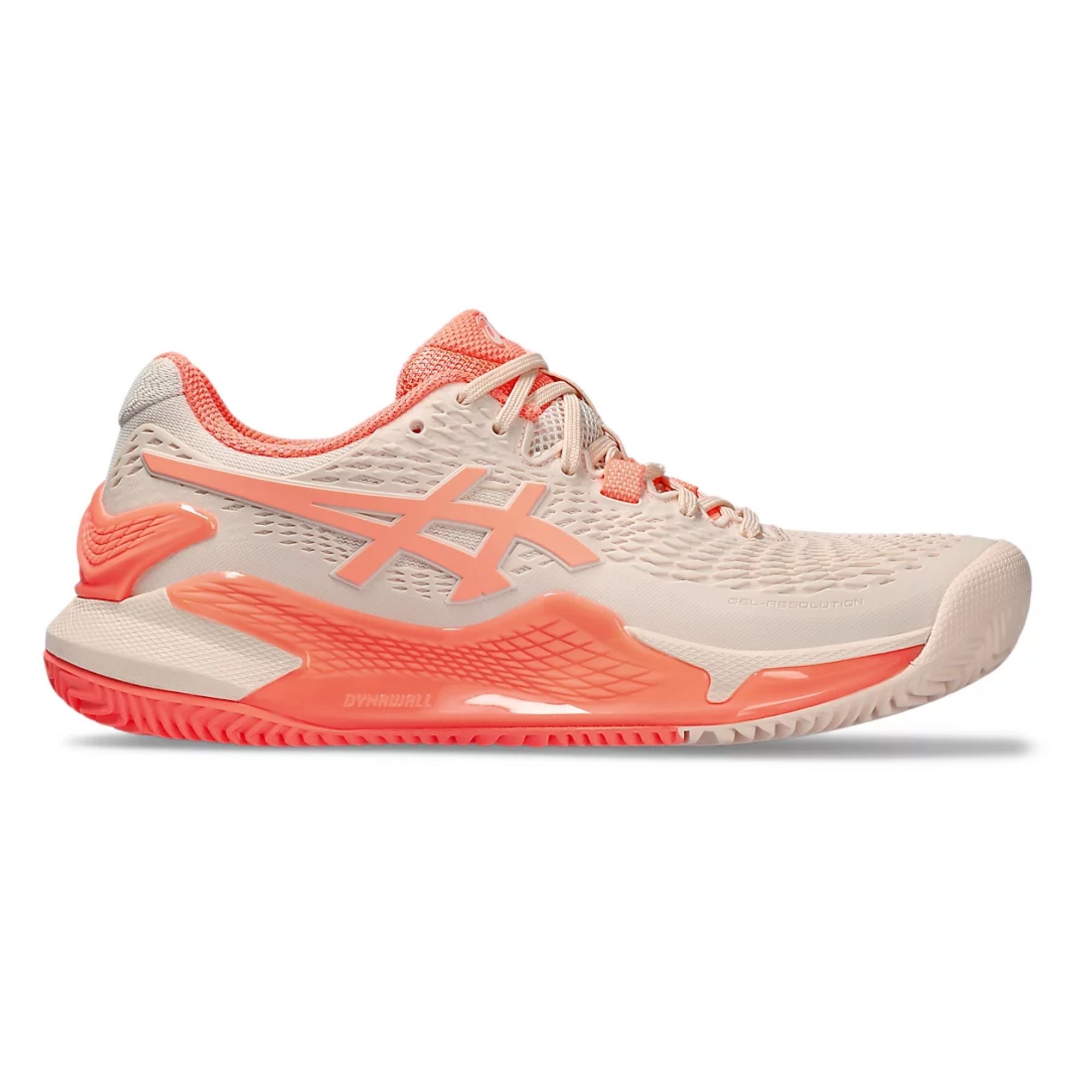 Tênis Asics Gel- Resolution 9 Clay Feminino - Rosa/Coral