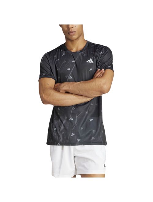 Camiseta Adidas Run It Brand Love Masculina - Preta