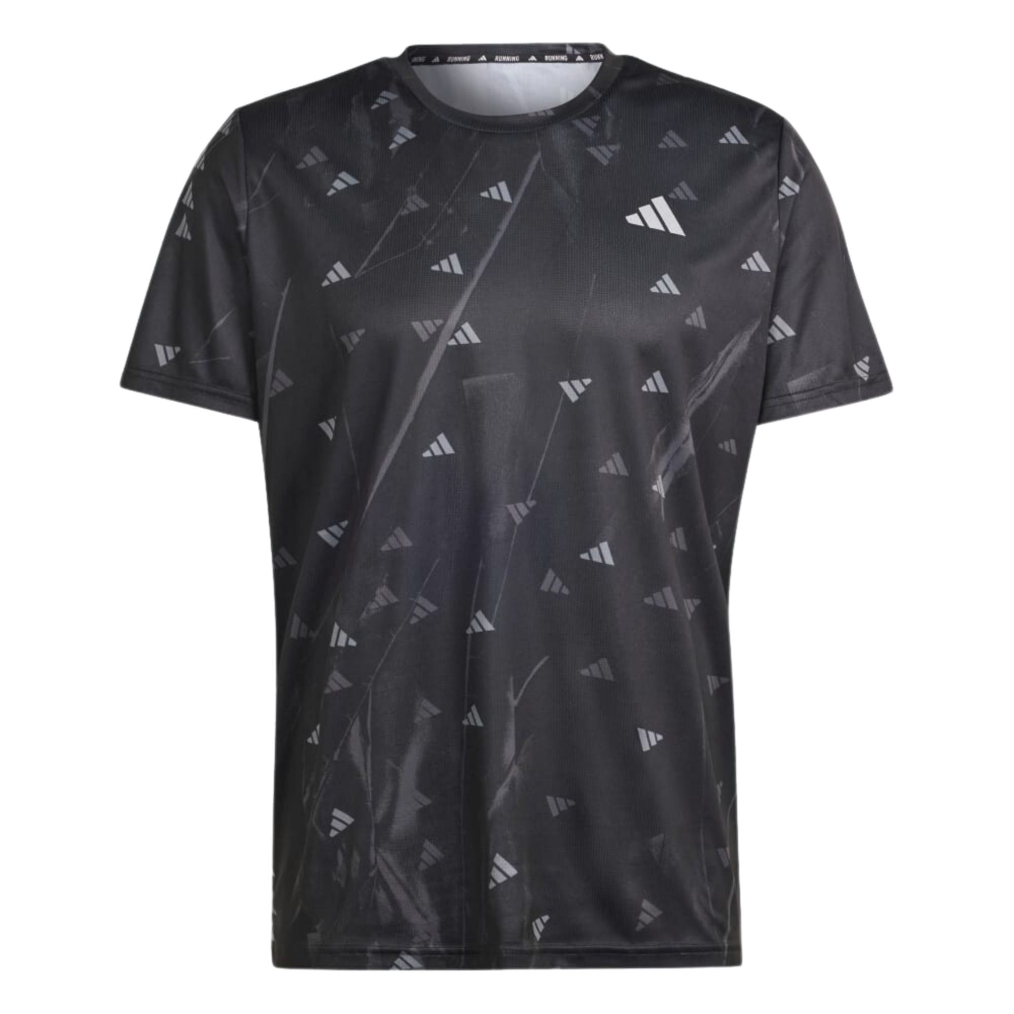 Camiseta Adidas Run It Brand Love Masculina - Preta