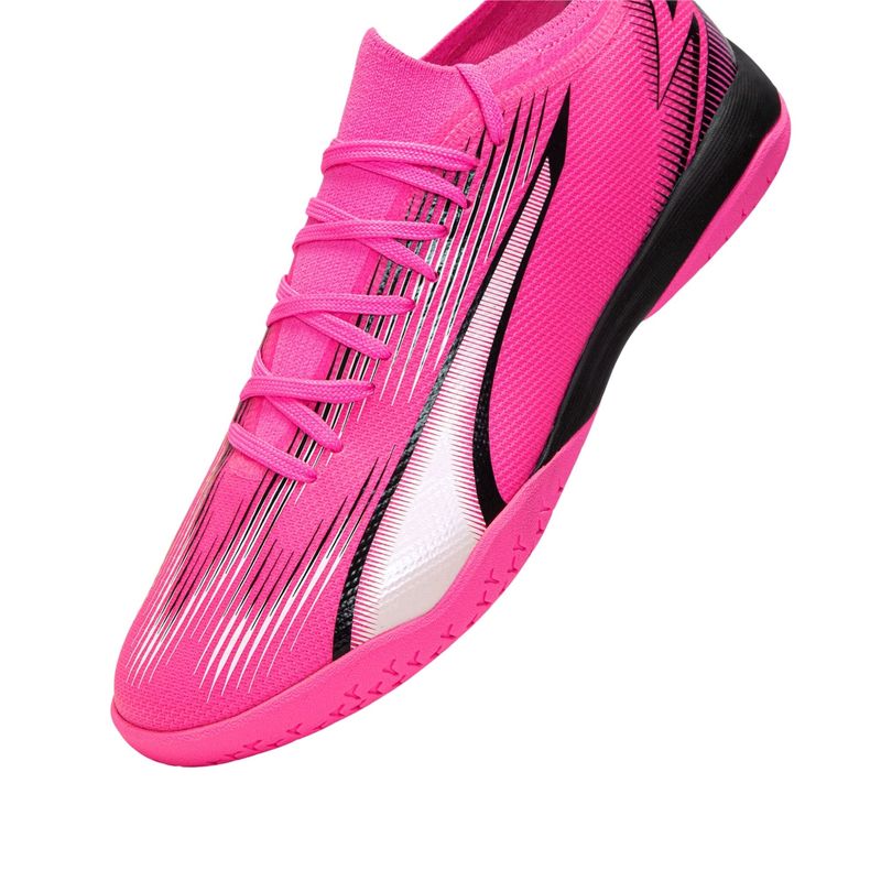 Chuteira-Futsal-Puma-Ultra-Match-Masculina---Rosa-Preta
