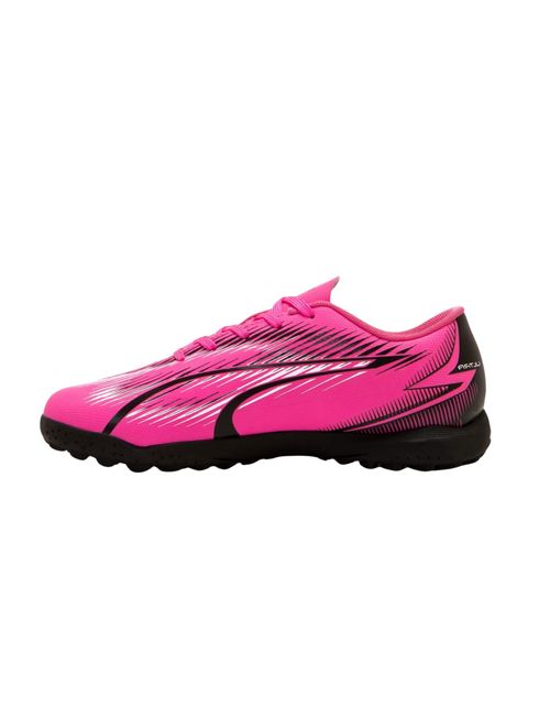 Chuteira Society Puma Ultra Play Infantil - Rosa/Preta