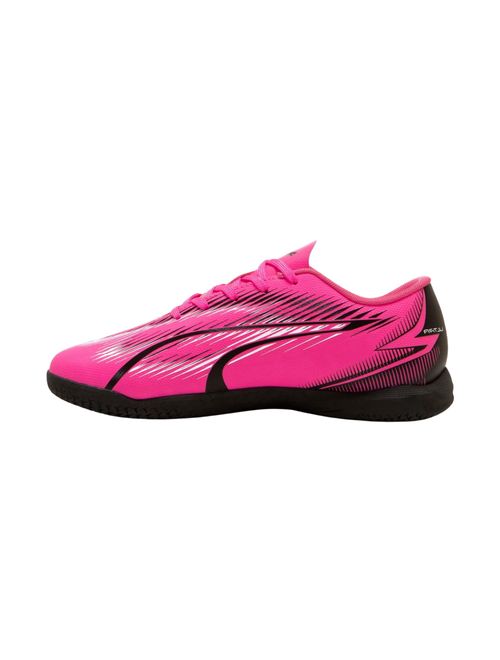 Chuteira Futsal Puma Ultra Play Infantil - Rosa/Preta