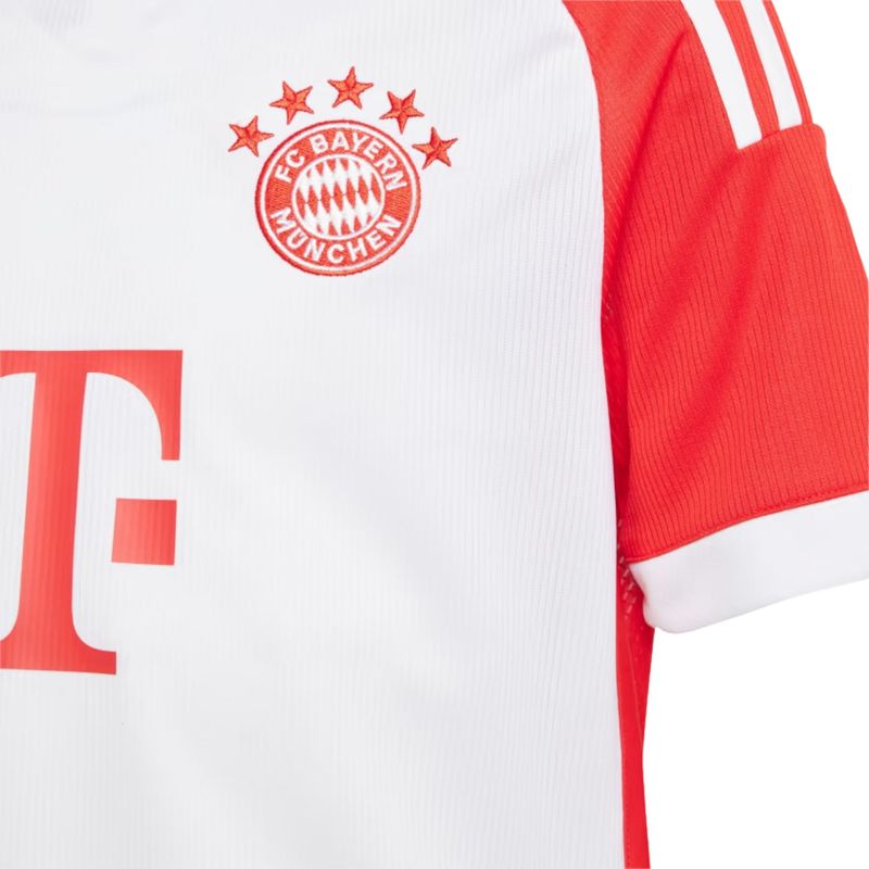 Camisa-Bayern-I-23-24-Adidas-Fc-Infantil---Branca-Vermelha
