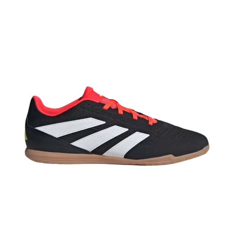 Chuteira-Futsal-Adidas-Predator-Club-4-Mmasculina---Preta-Vermelha