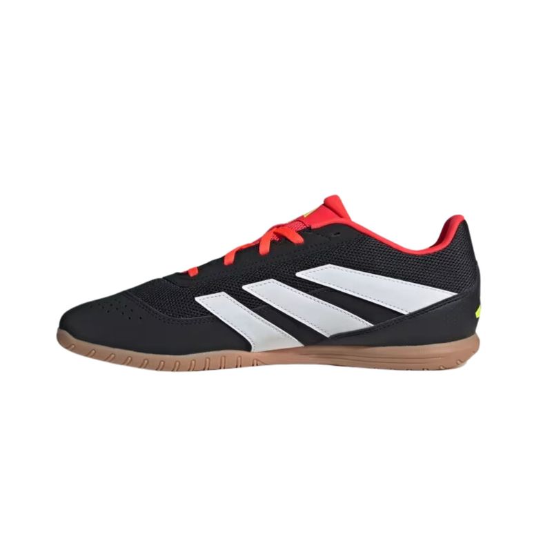 Chuteira-Futsal-Adidas-Predator-Club-4-Mmasculina---Preta-Vermelha