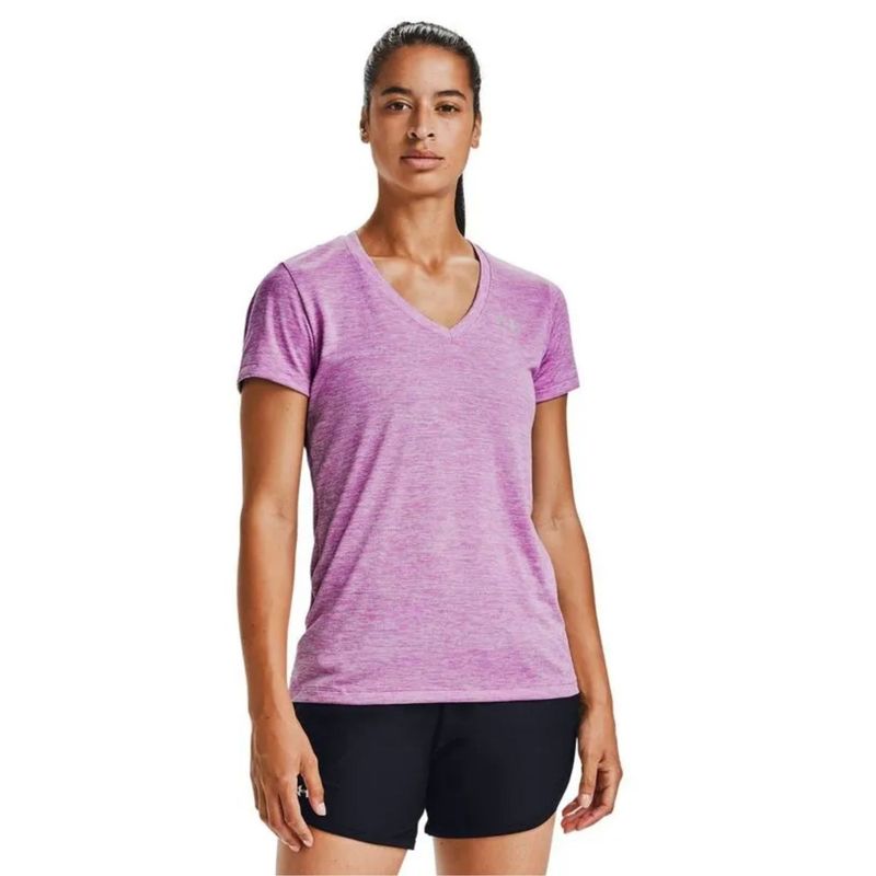Camiseta-Under-Armour-Tech-Ssv-Twist-Feminina---Rosa