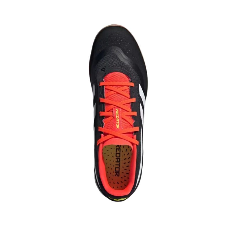Chuteira Futsal Adidas Predator 3 League Masculina - Preta/Branca