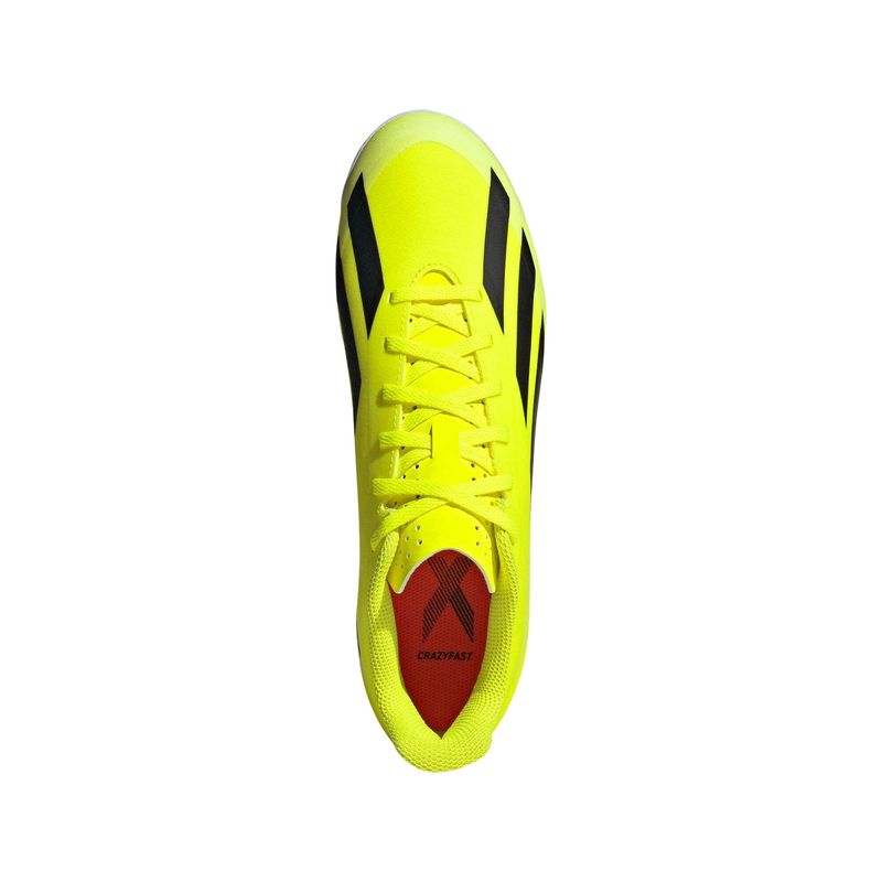 Chuteira Futsal Adidas X Crazyfast Club In 23 Club Masculina - Amarela/Branca