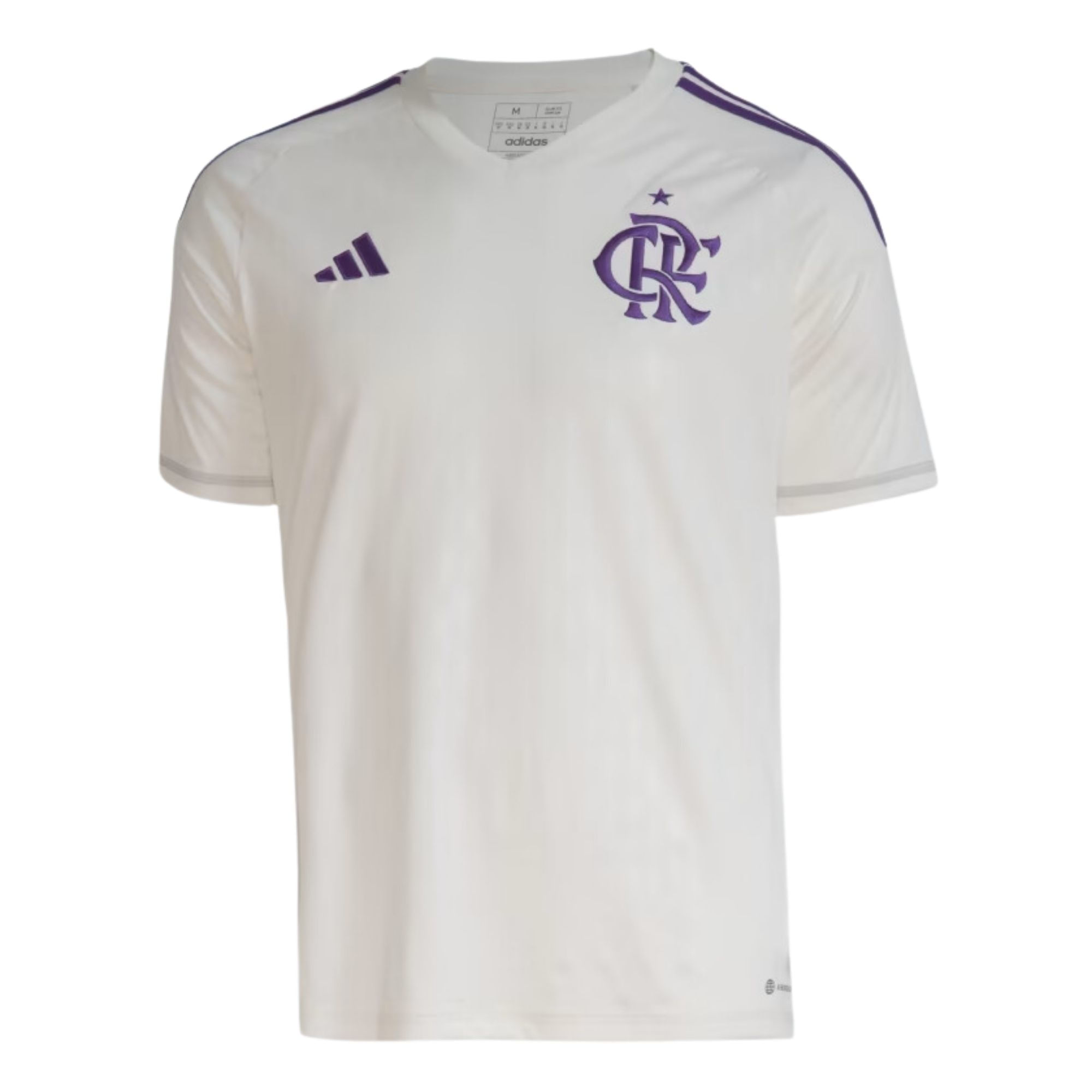 Camisa Flamengo I 23 Adidas Goleiro Masculina - Branca
