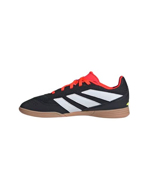 Chuteira Futsal Adidas Predator Club 4 Infantil - Preta/Vermelha