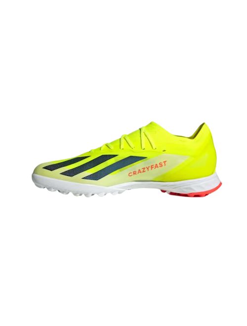 Chuteira Society Adidas Crazyfast 23 Elite Tf Masculina - Amarela/Preta