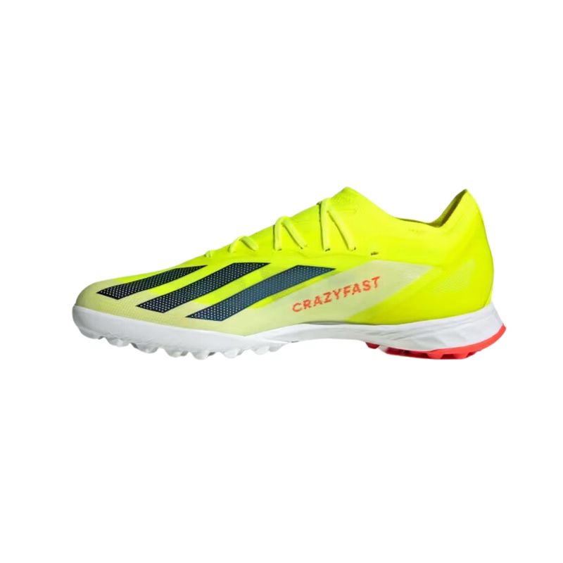 Chuteira-Society-Adidas-Crazyfast-23-Elite-Tf-Masculina---Amarela-Preta
