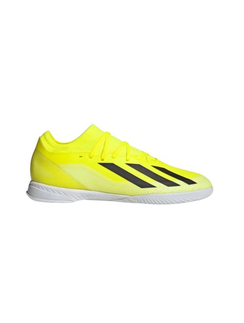 Chuteira Futsal Adidas X Crazyfast League 3 Masculina - Amarela/Branca