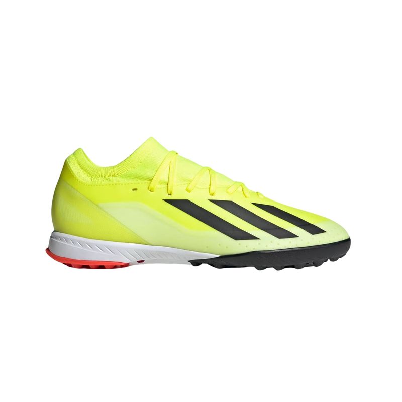 Chuteira-Society-Adidas-X-Crazyfast-League-Masculina---Amarela-Preta