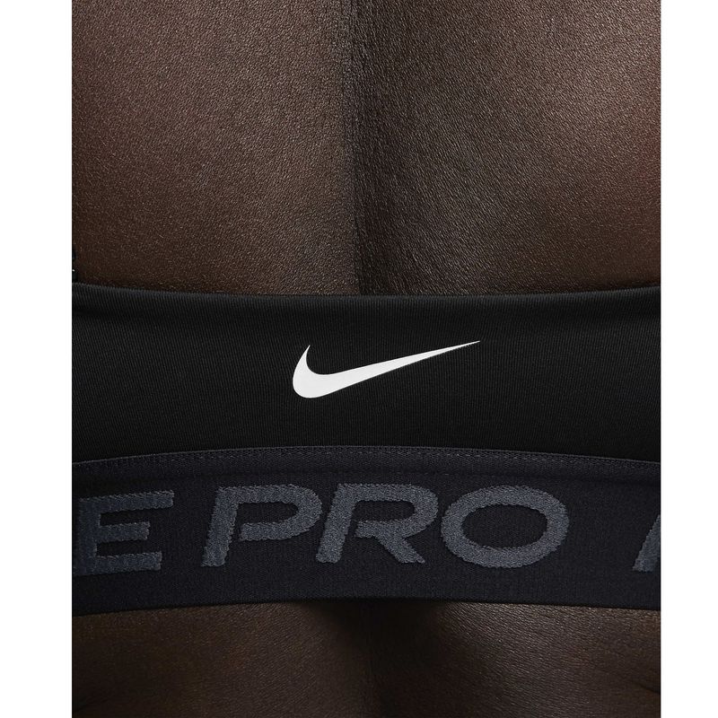Top Nike Pro Indy Plunge Bra Feminino - Preto