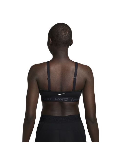 Top Nike Pro Indy Plunge Bra Feminino - Preto