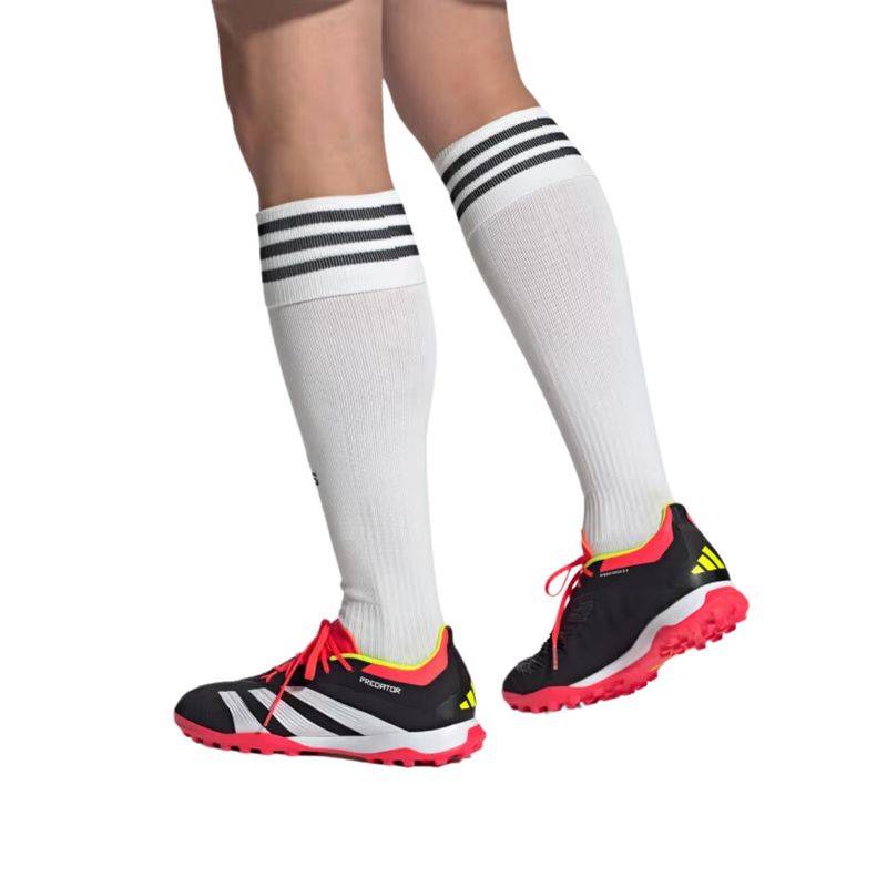 Chuteira-Society-Adidas-Predator-Elite-1-Masculina---Preta-Vermelha