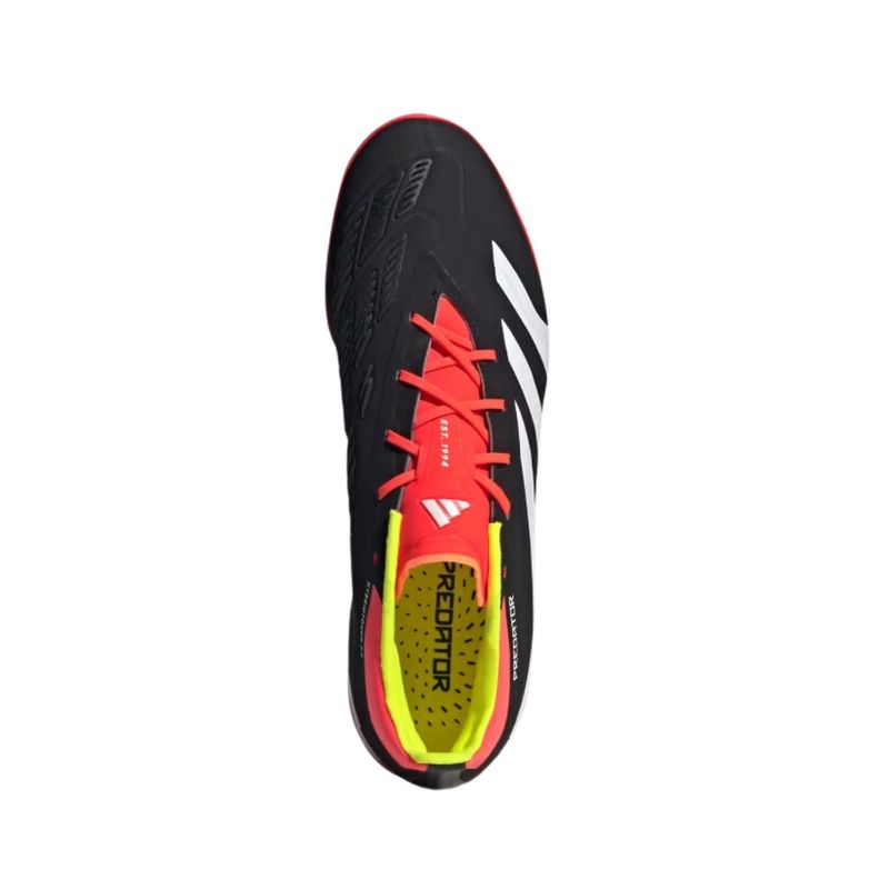 Chuteira-Society-Adidas-Predator-Elite-1-Masculina---Preta-Vermelha