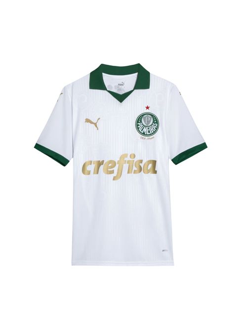 Camisa Palmeiras II 24/25 Puma Infantil - Branca