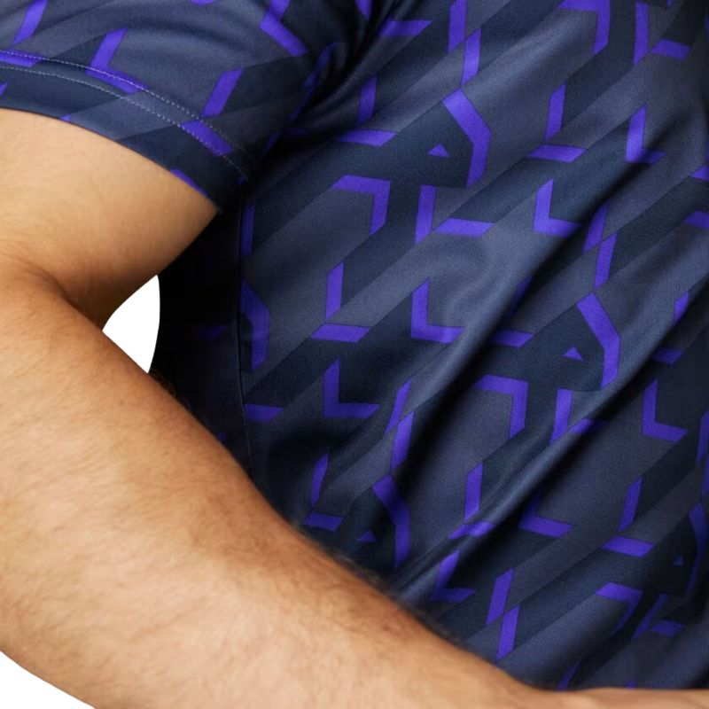 Camisa Real Madrid Adidas Pré Jogo Masculina - Azul/Cinza