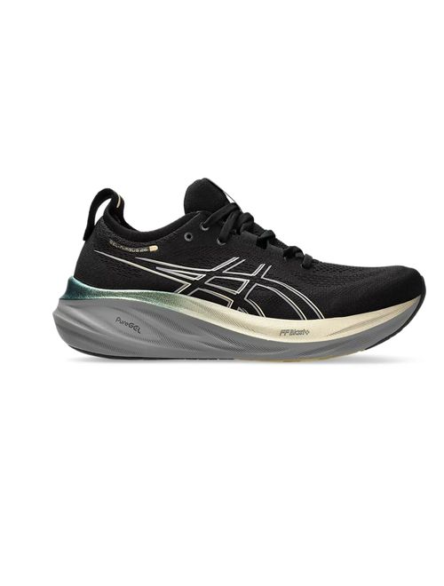 Tênis Asics Nimbus 26 Platinum Masculino - Preto