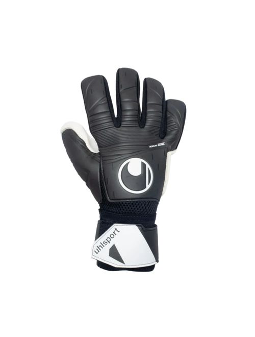 Luva Goleiro Uhlsport Supersoft Unissex - Preta/Branca