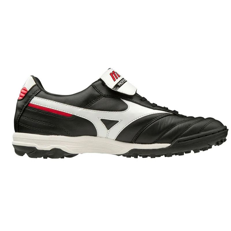 Chuteira-Society-Mizuno-Morelia-Elite-As-II-Pro-Masculina---Preta-Branca