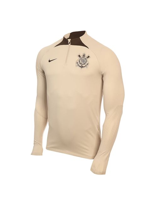Blusão Corinthians 2024 Nike Treino Sccp Strike Masculino - Bege