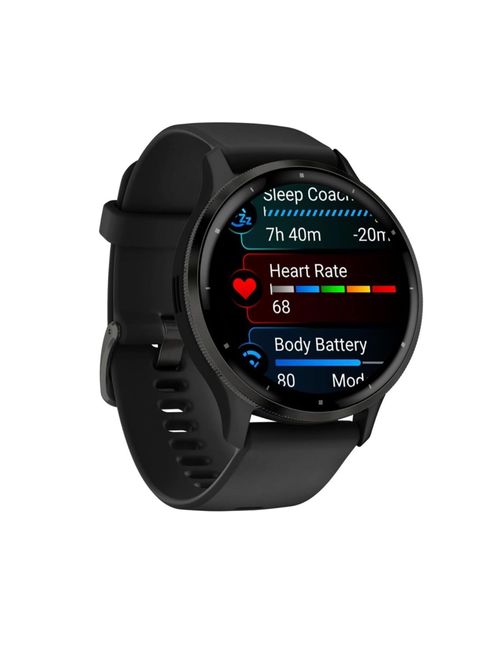 Relógio Monitor Garmin Venu 3 Unissex - Preto