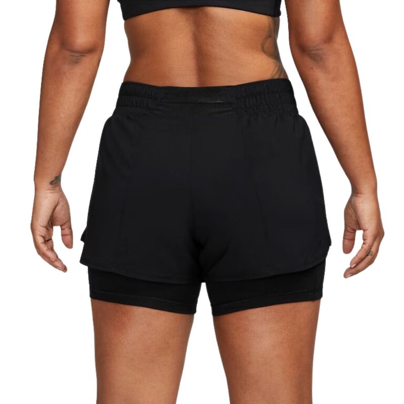 Shorts Nike One Dri-Fit Mr 3In 2N1 Feminino - Preto