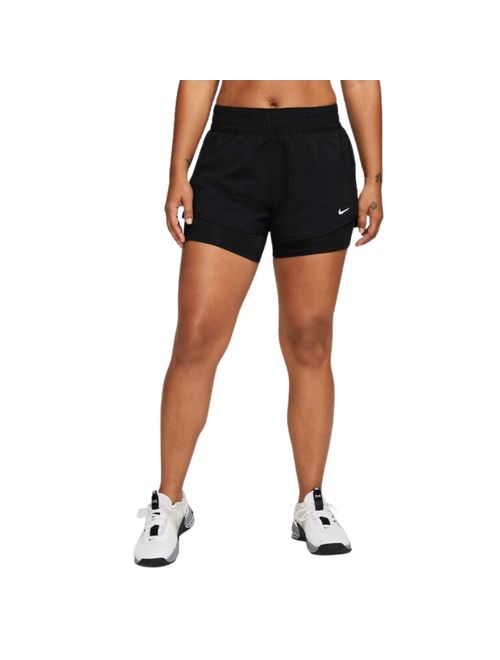 Shorts Nike One Dri-Fit Mr 3In 2N1 Feminino - Preto