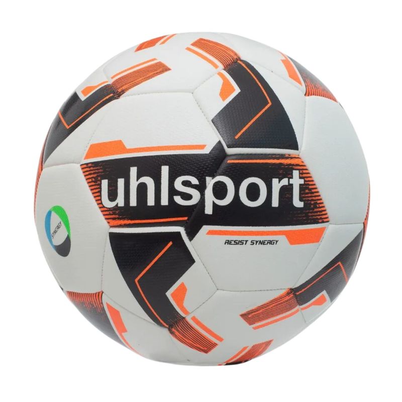 Bola-Campo-e-Society-Uhlsport-Resist-Synergy-Unissex---Branca-Preta