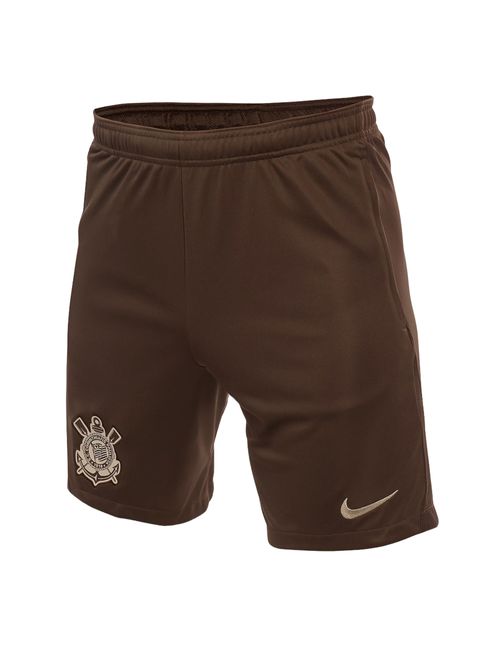 Calção Corinthians 2024 Nike Treino Sccp Academy Masculino - Marrom