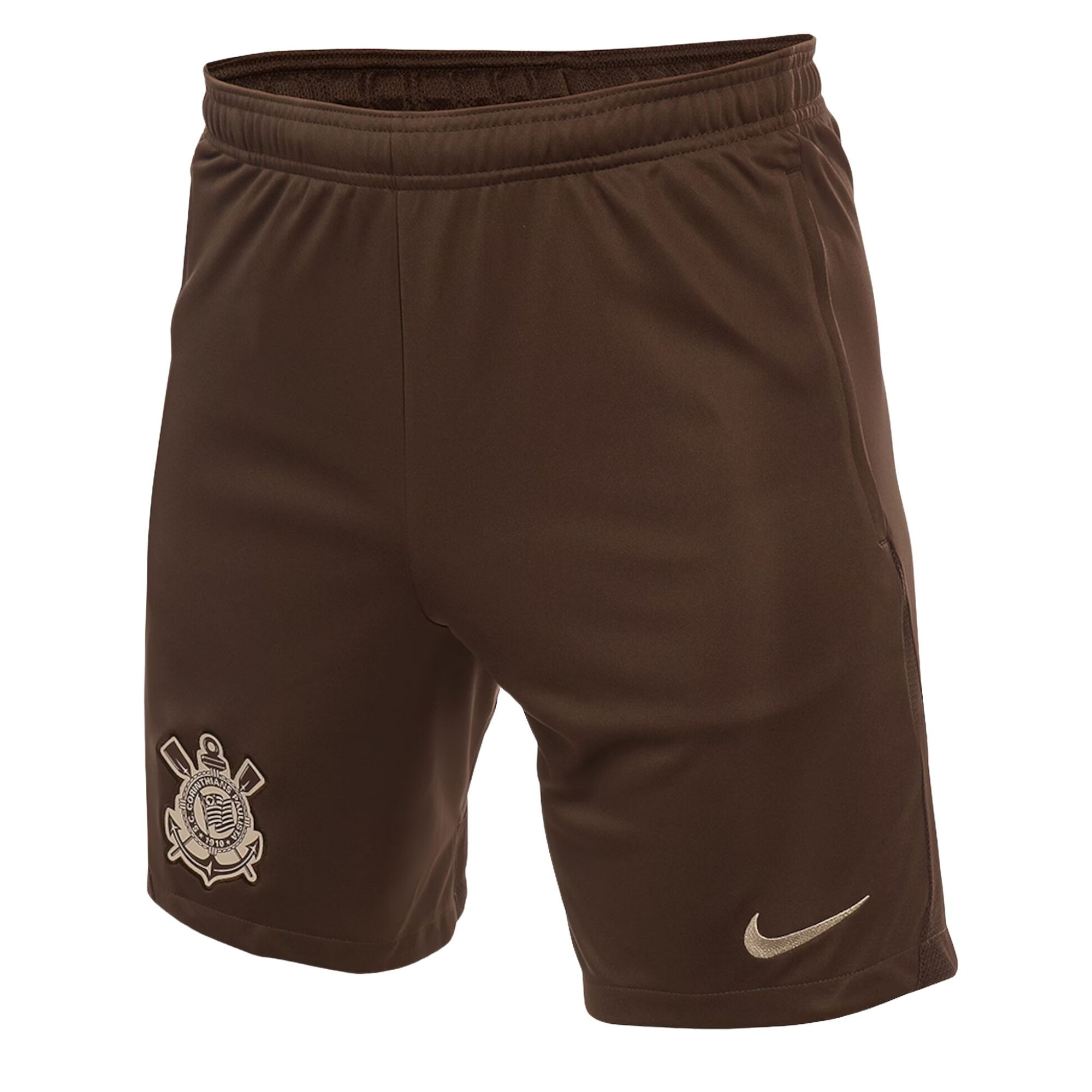 Calção Corinthians 2024 Nike Treino Sccp Academy Masculino - Marrom